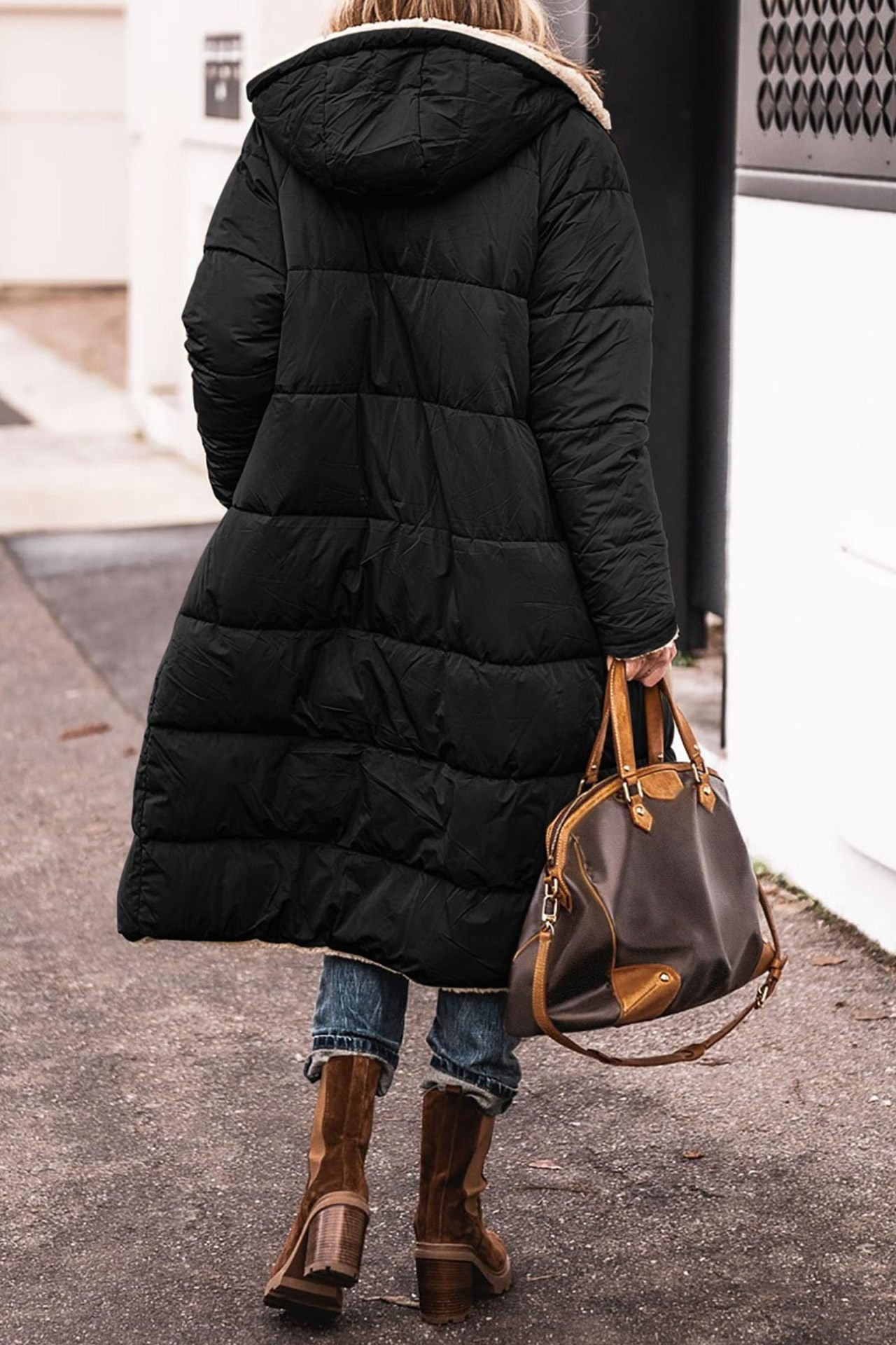 Rivelle | Reversible Sherpa-Lined Coat