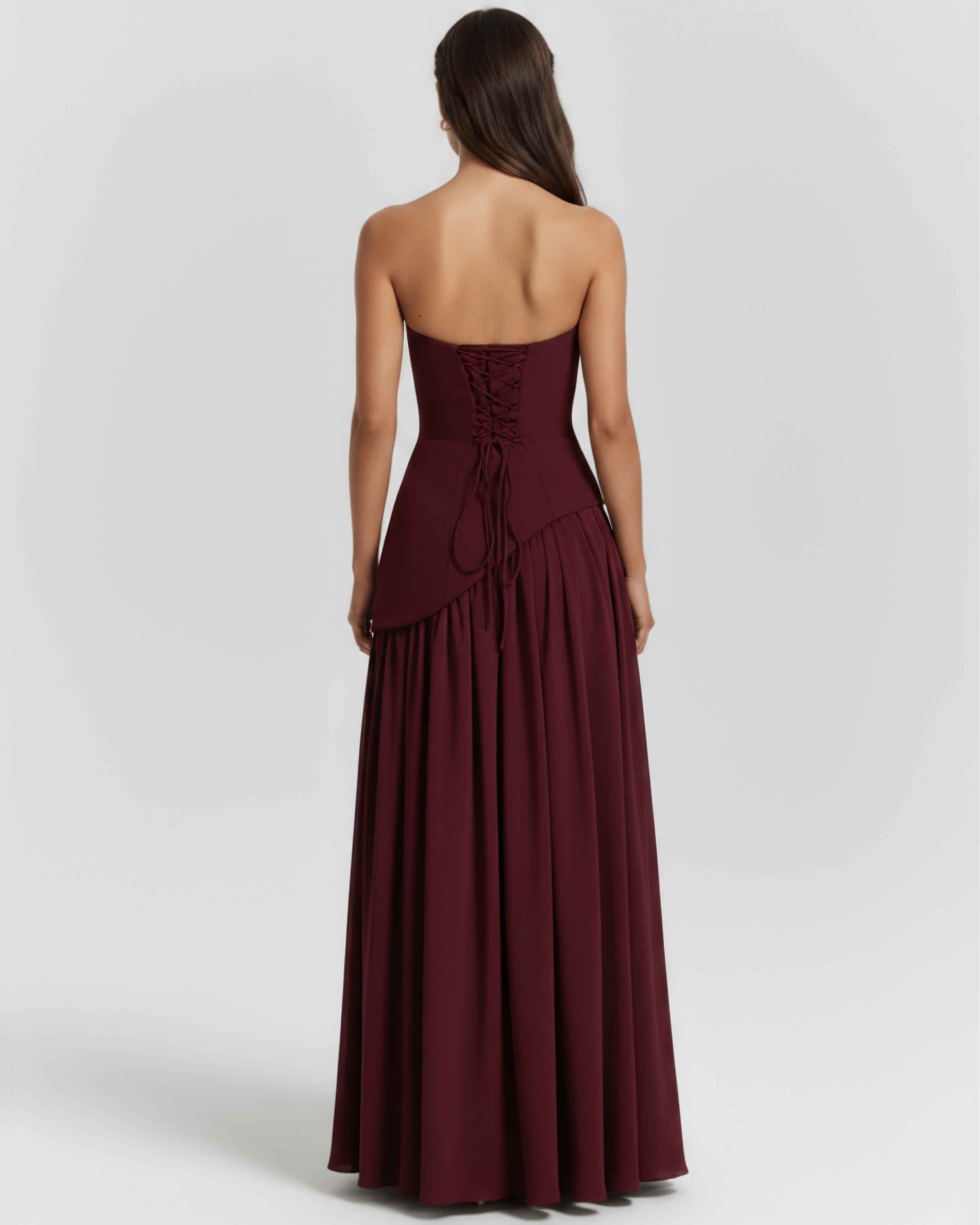 SERENIS – Sculpted Oberteil MAXI-KLEID