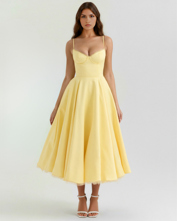 SELARA – Sculpted Oberteil MIDI-KLEID