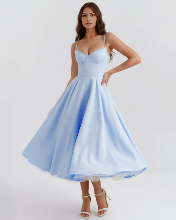 SELARA – Sculpted Oberteil MIDI-KLEID