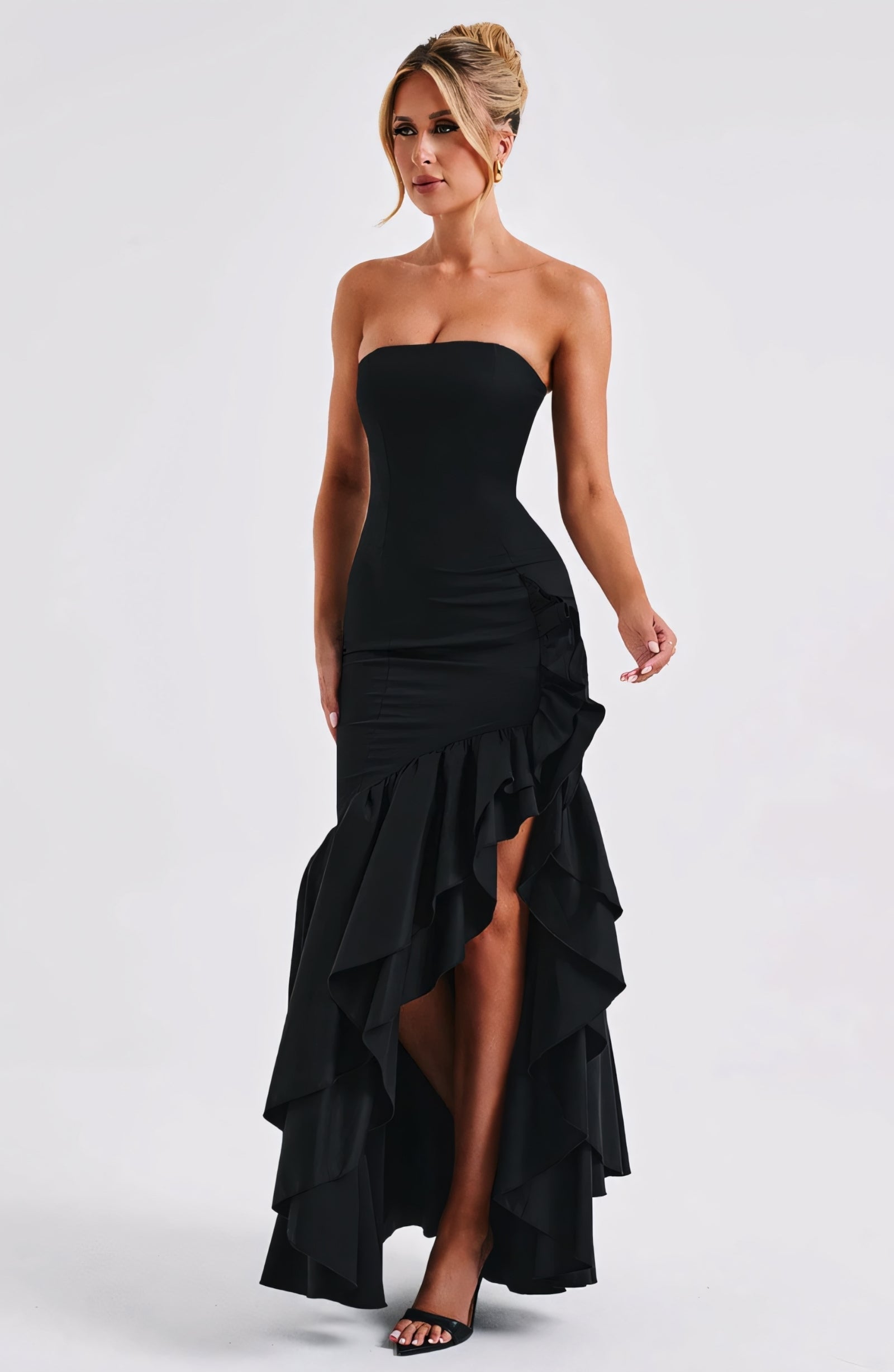 Valoria | Ruffle Maxi Dress