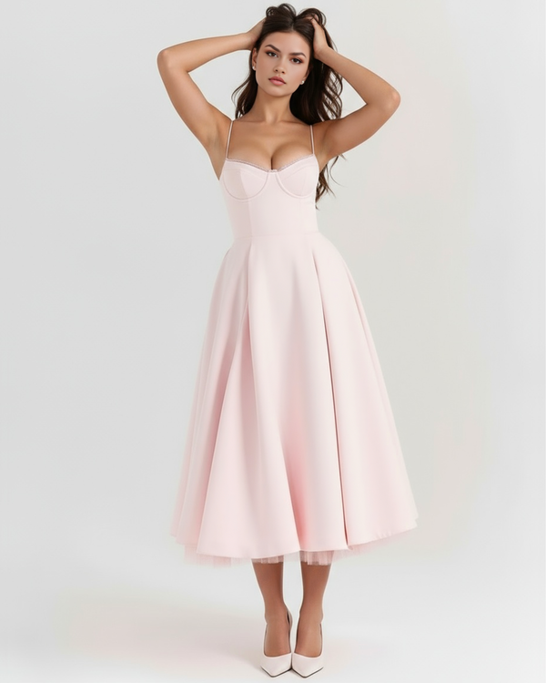 SELARA – Sculpted Oberteil MIDI-KLEID
