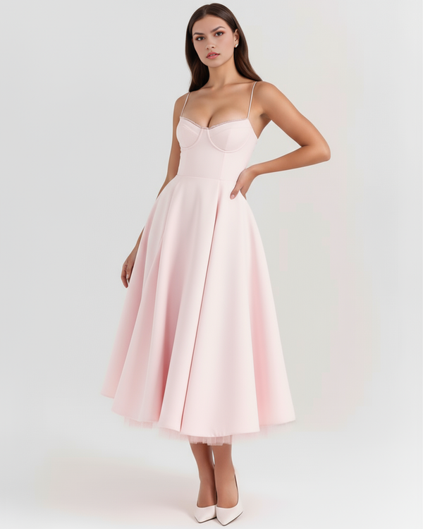 SELARA – Sculpted Oberteil MIDI-KLEID