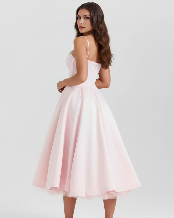 SELARA – Sculpted Oberteil MIDI-KLEID