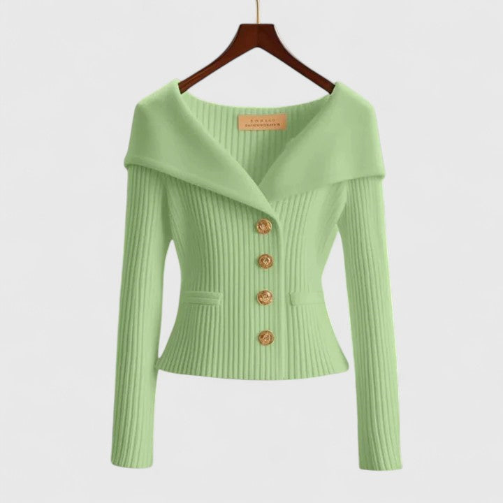 Isolde | Luxuriöser Strickcardigan