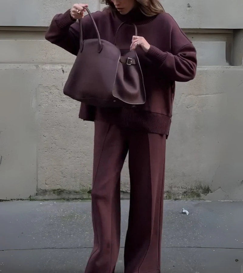 Valeria Luxe Strick Co-Ord Set