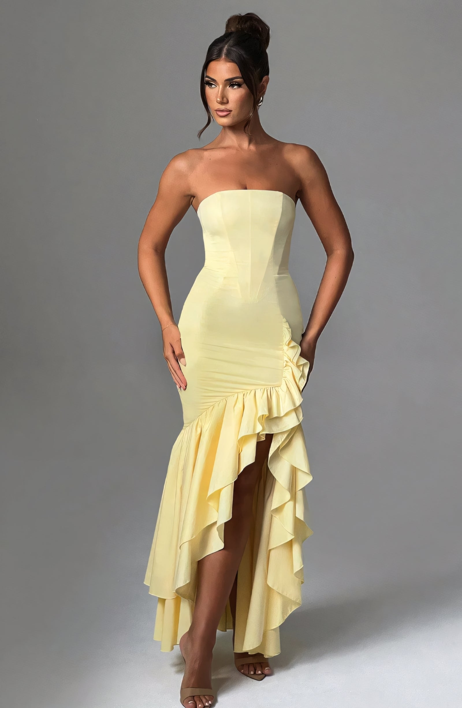 Valoria | Ruffle Maxi Dress