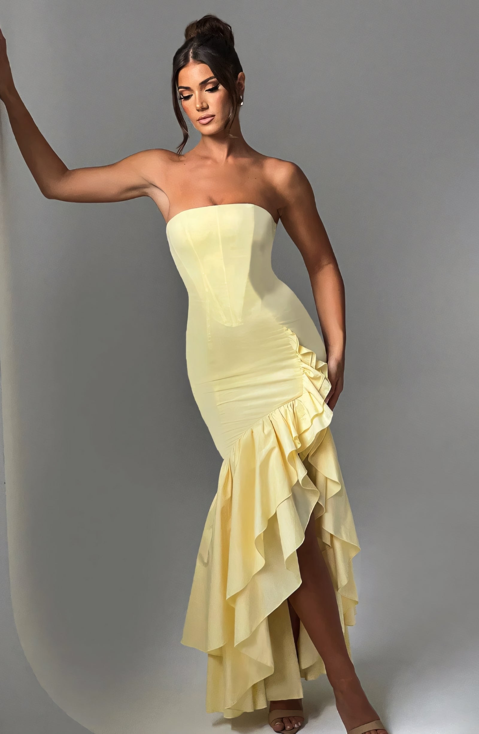 Valoria | Ruffle Maxi Dress