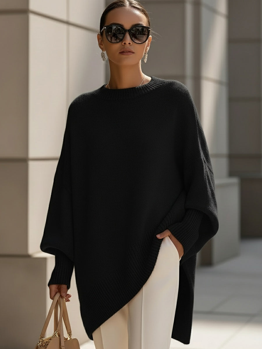 Bellavine – Effortless Luxe Knit Poncho