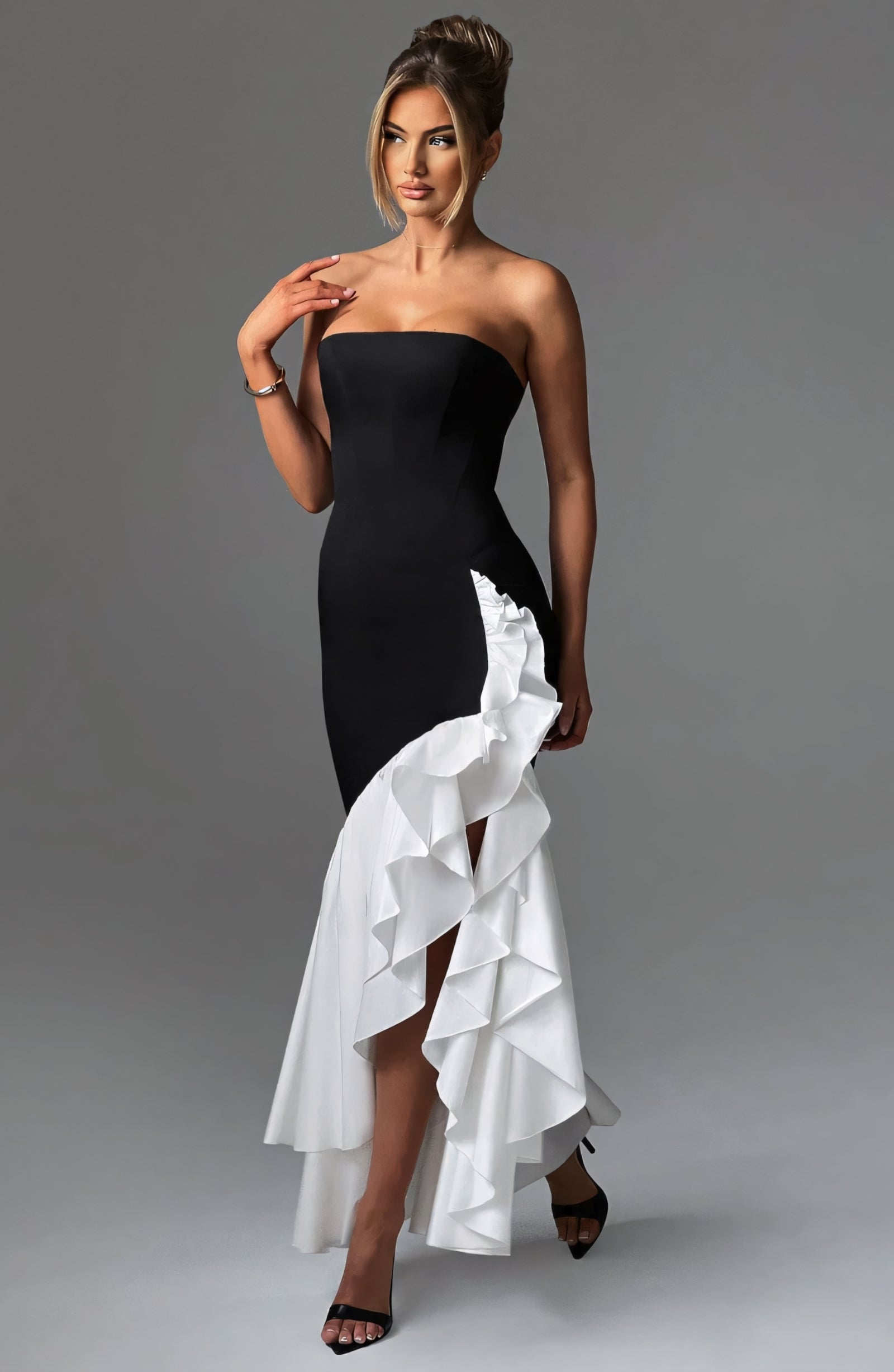Valoria | Ruffle Maxi Dress