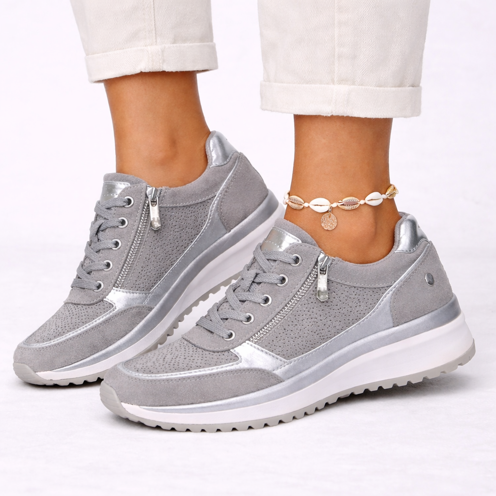 Damen Orthopädische Sneakers – Unterstützender Sitz, Alltagskomfort