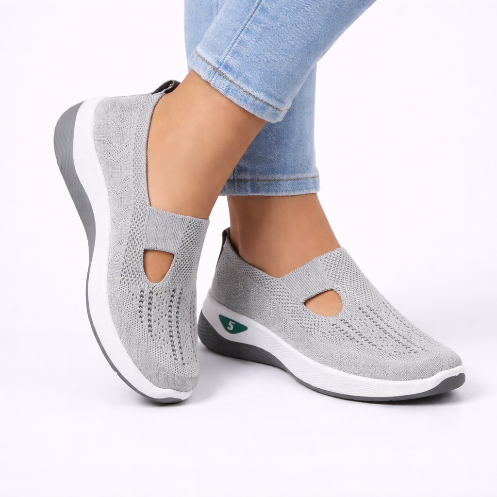 Damen Orthopädische Slip-On Schuhe - Unterstützender Sitz, Alltagskomfort