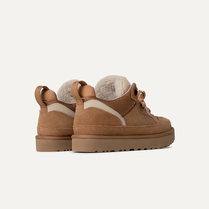 Damen Orthopädische Wildleder-Winter-Sneakers mit Plattformsohle