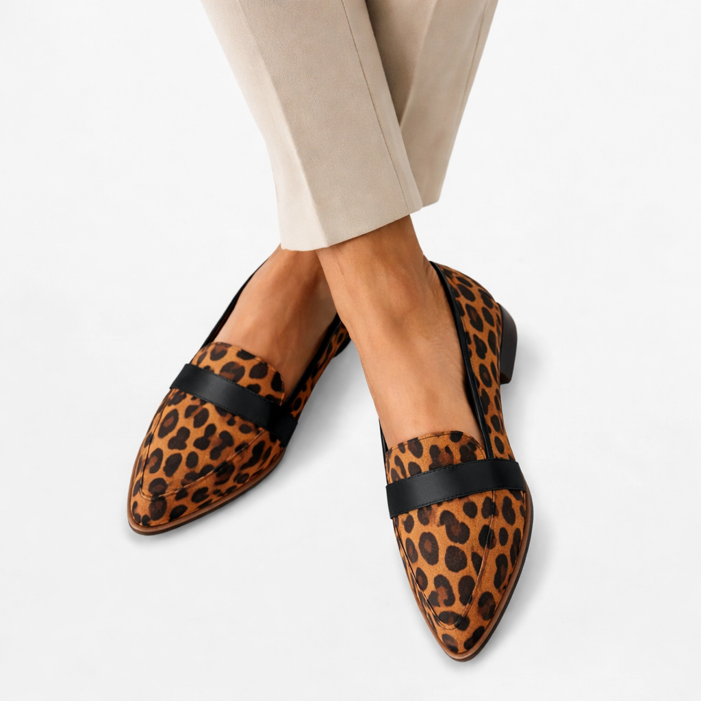Damen Orthopädische weiche Wildleder Slipper – Eleganter perfekter Sitz