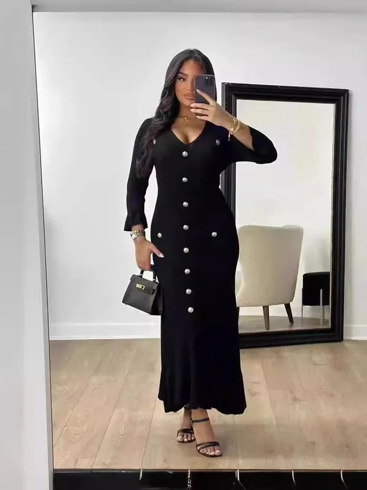 Zarelle | Elegantes Strick Bodycon Kleid