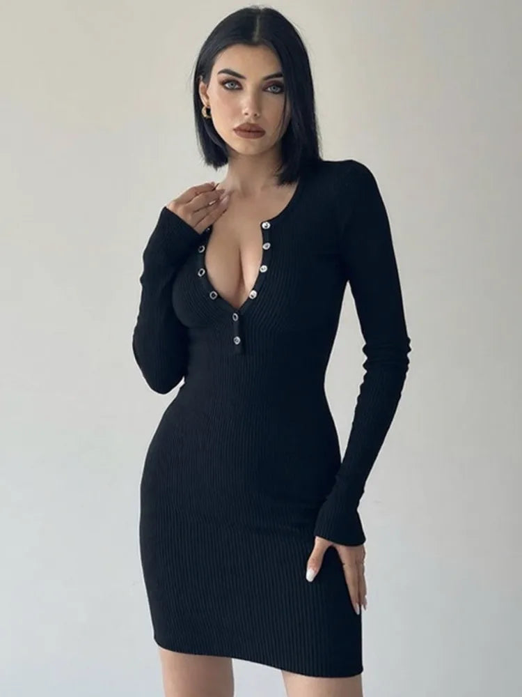 Thalindra | Strick Schickes Mini Kleid