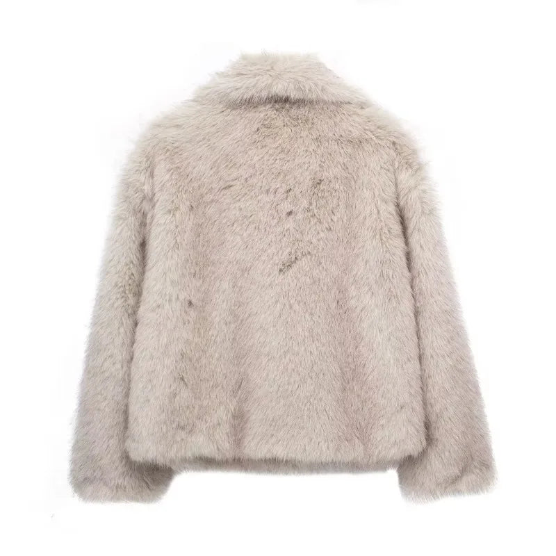 LUCENNE | LUXE FAUX FUR JACKET
