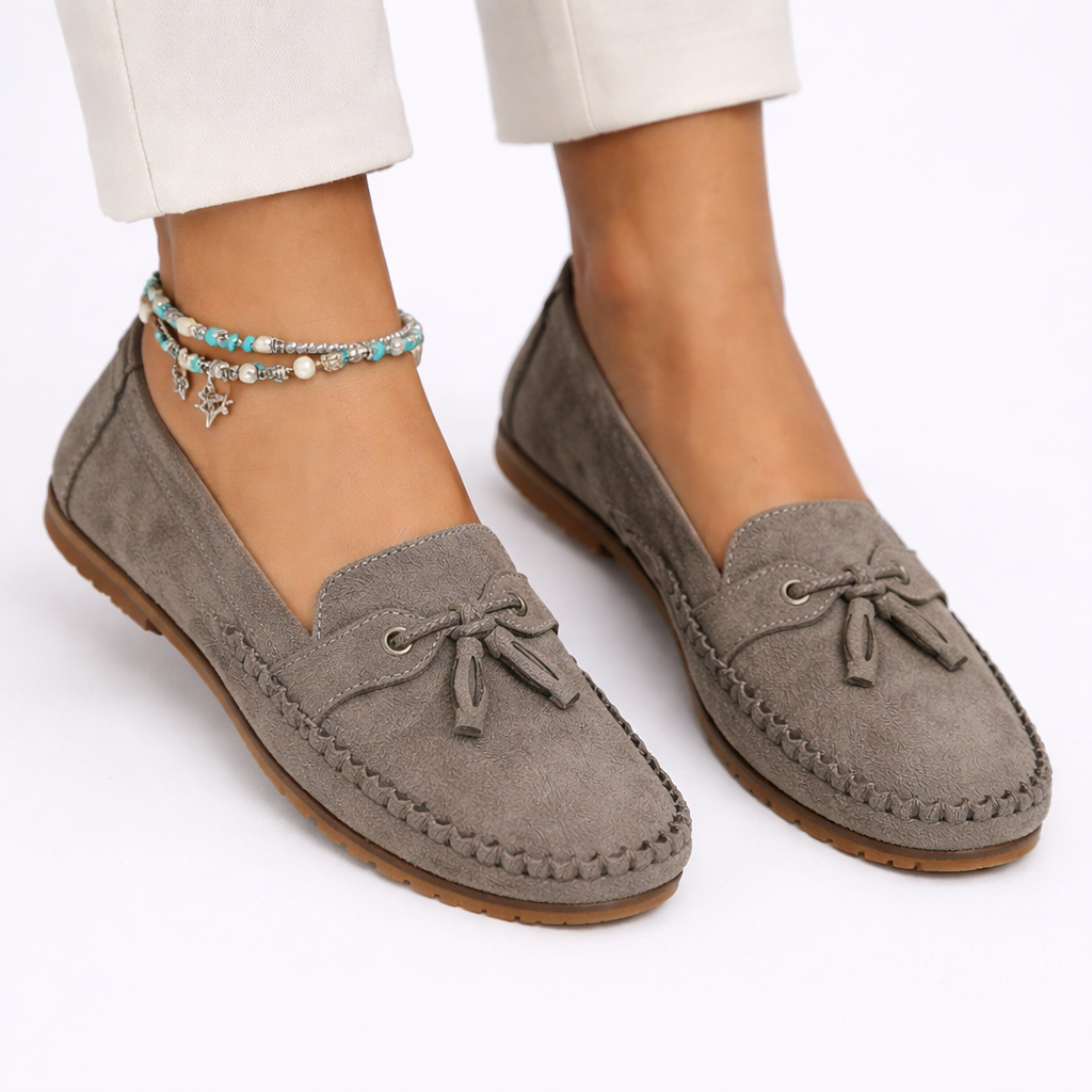 Damen Vintage Orthopädische Slipper – Weiche Unterstützungspassform