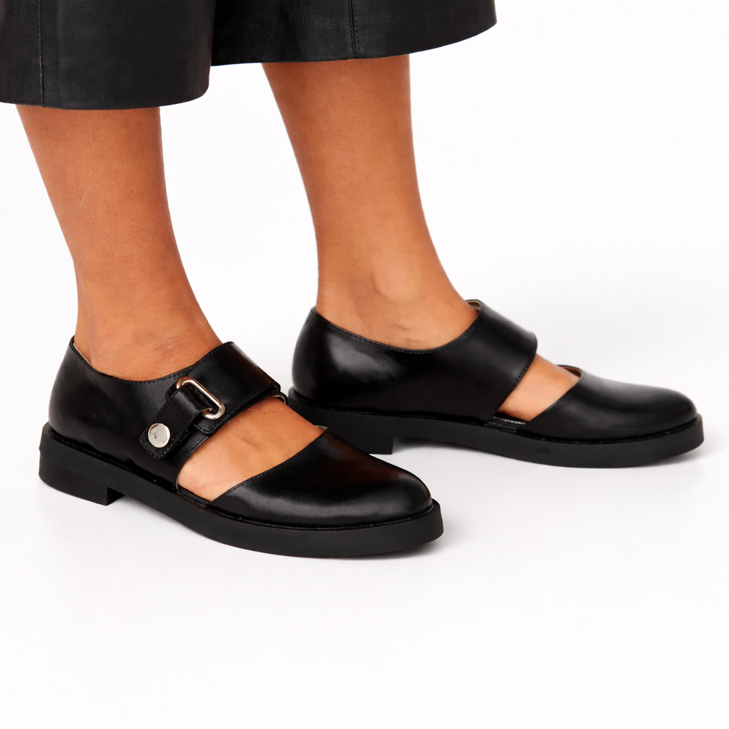 Damen Mary Jane Flats – Modernes Design, Bequeme Passform