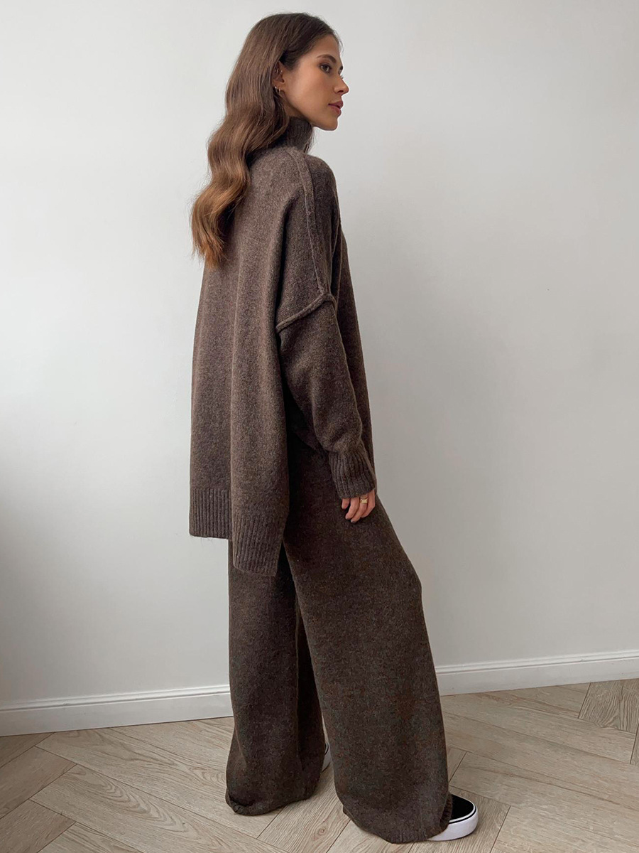 Arwen | Gemütliches Übergroßes Strick-Lounge-Set