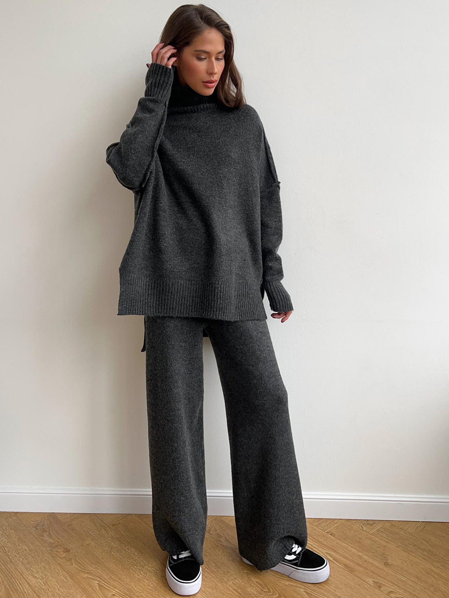 Arwen | Gemütliches Übergroßes Strick-Lounge-Set