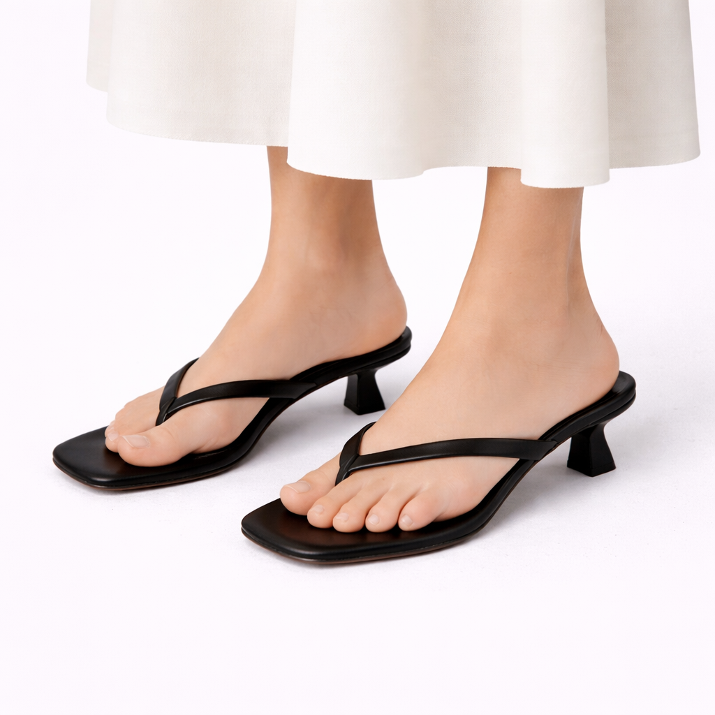 Damen Sommerschuhe mit orthopädischen Absätzen — Ganztägiger Komfort