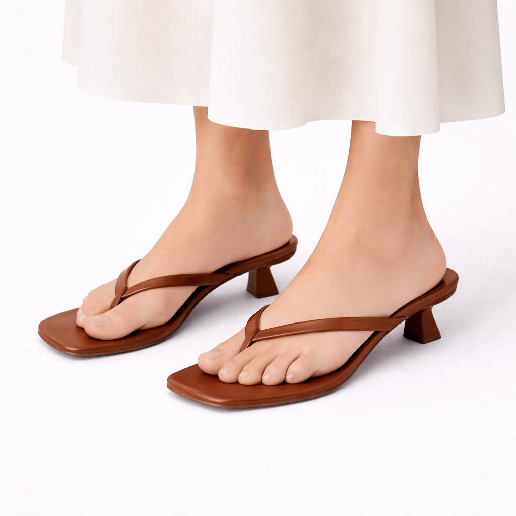 Damen Sommerschuhe mit orthopädischen Absätzen — Ganztägiger Komfort