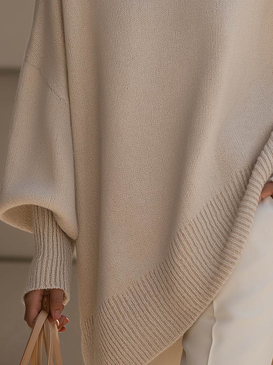 Bellavine – Effortless Luxe Knit Poncho