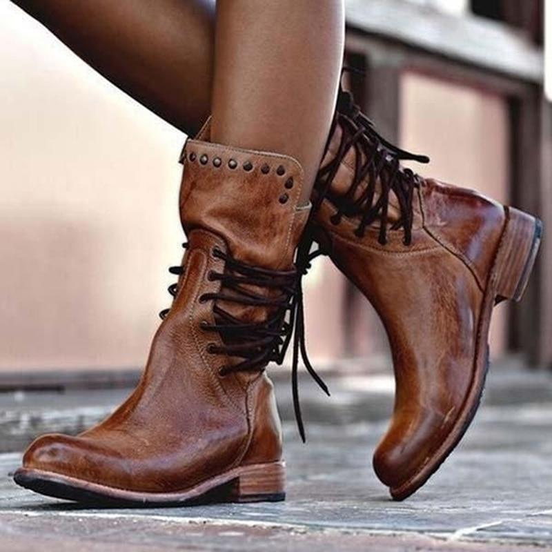 Claribel | Vintage Lederstiefel