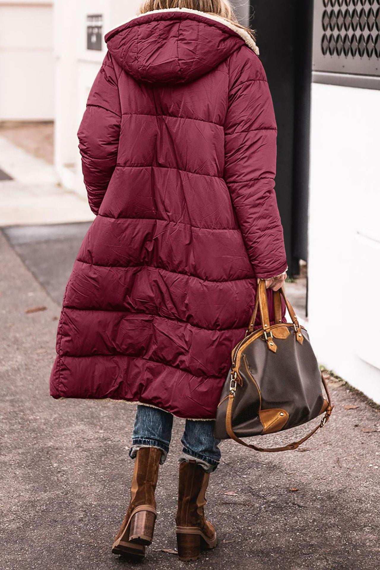 Rivelle | Reversible Sherpa-Lined Coat