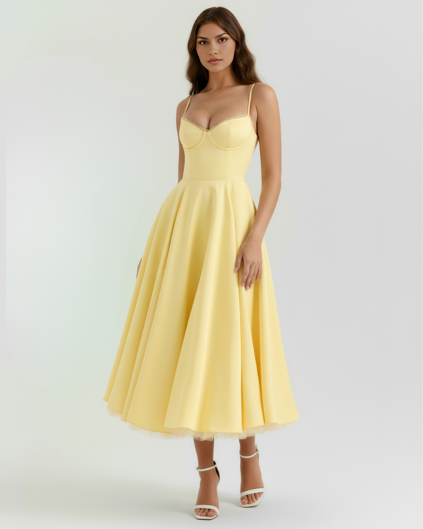 SELARA – Sculpted Oberteil MIDI-KLEID