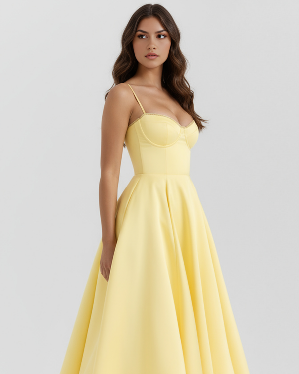 SELARA – Sculpted Oberteil MIDI-KLEID