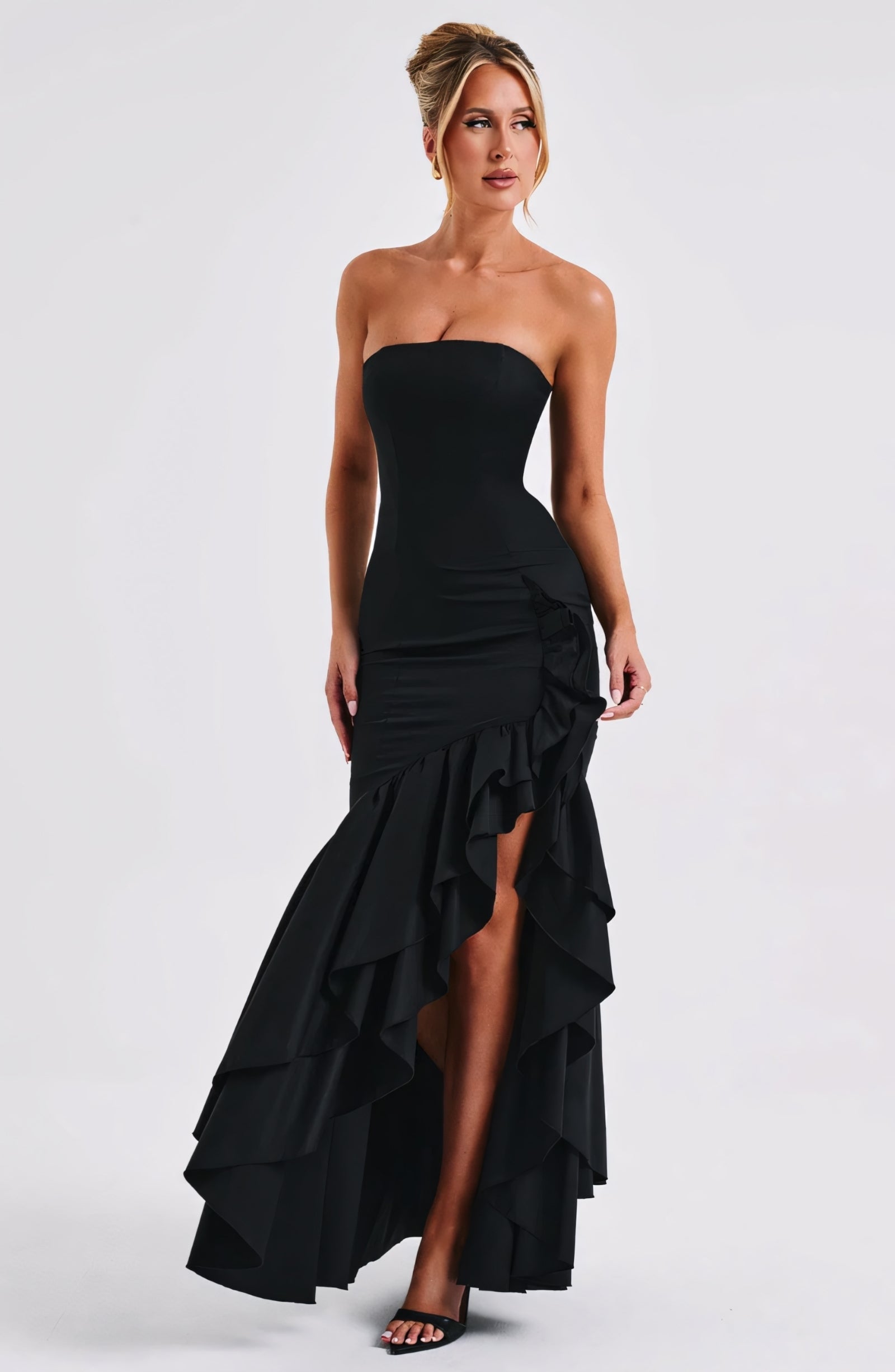 Valoria | Ruffle Maxi Dress
