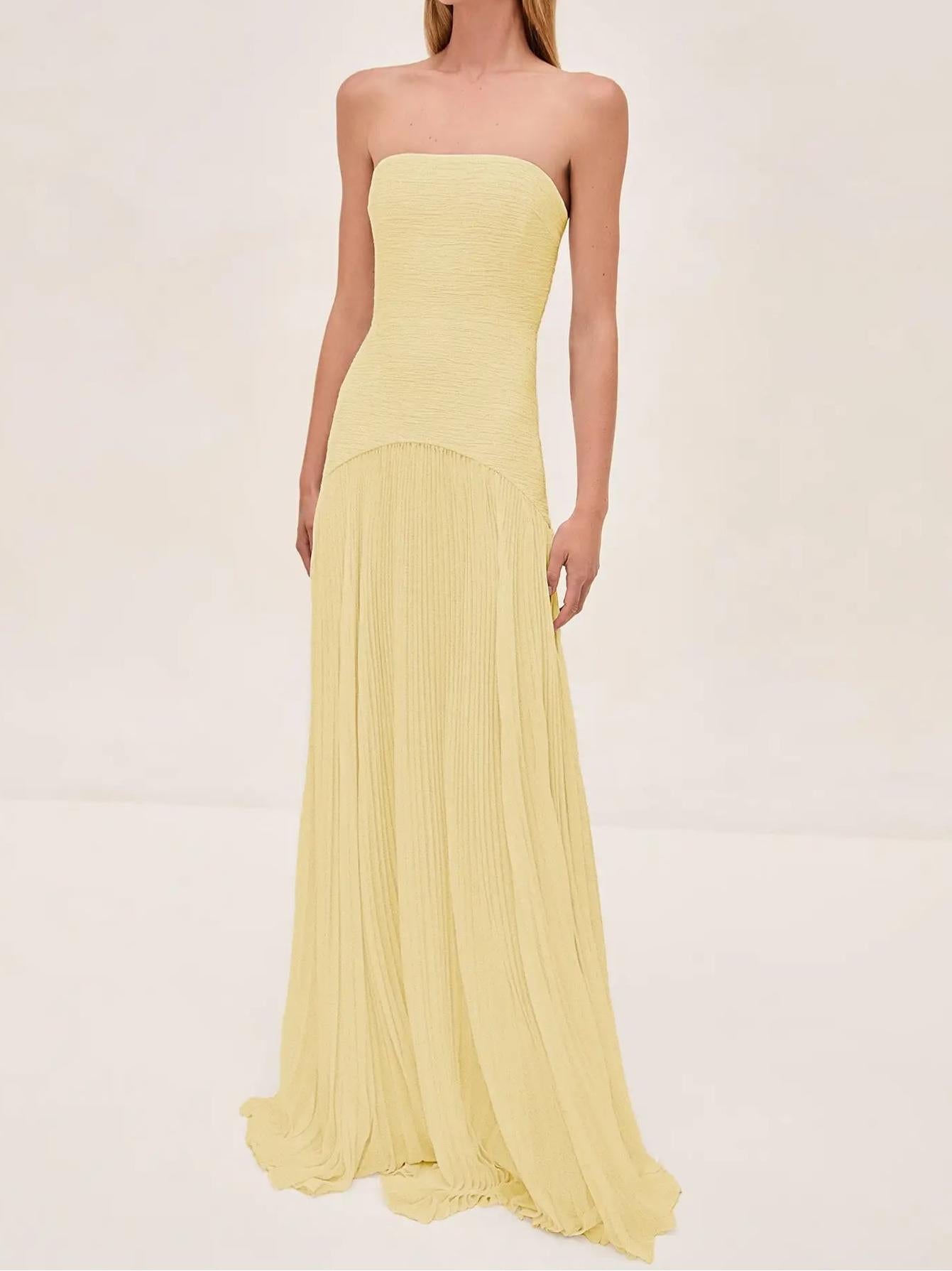 Verde Serenità Maxi Kleid