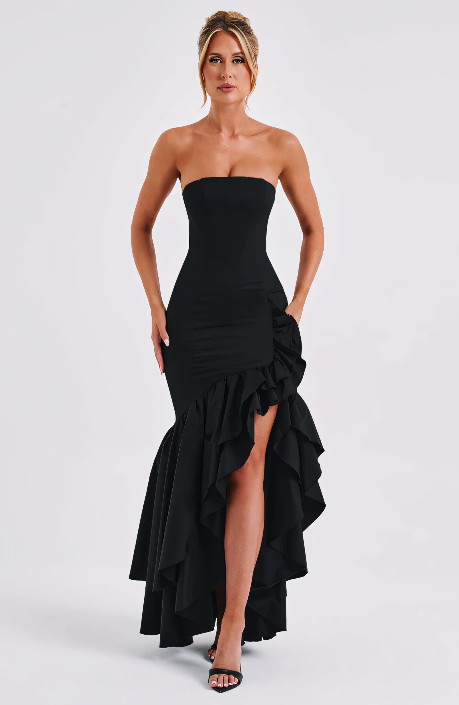Valoria | Ruffle Maxi Dress