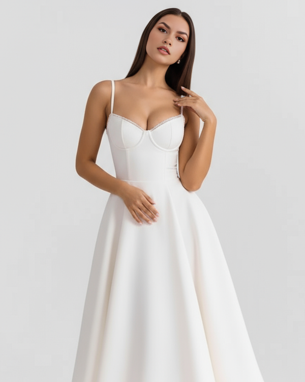 SELARA – Sculpted Oberteil MIDI-KLEID