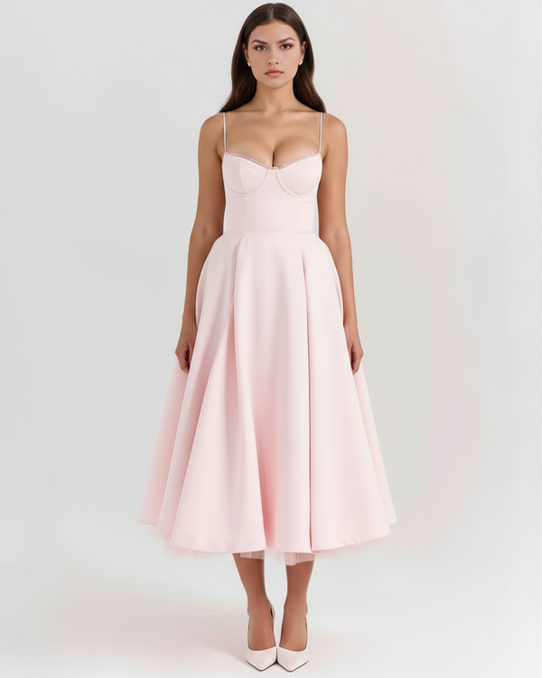 SELARA – Sculpted Oberteil MIDI-KLEID