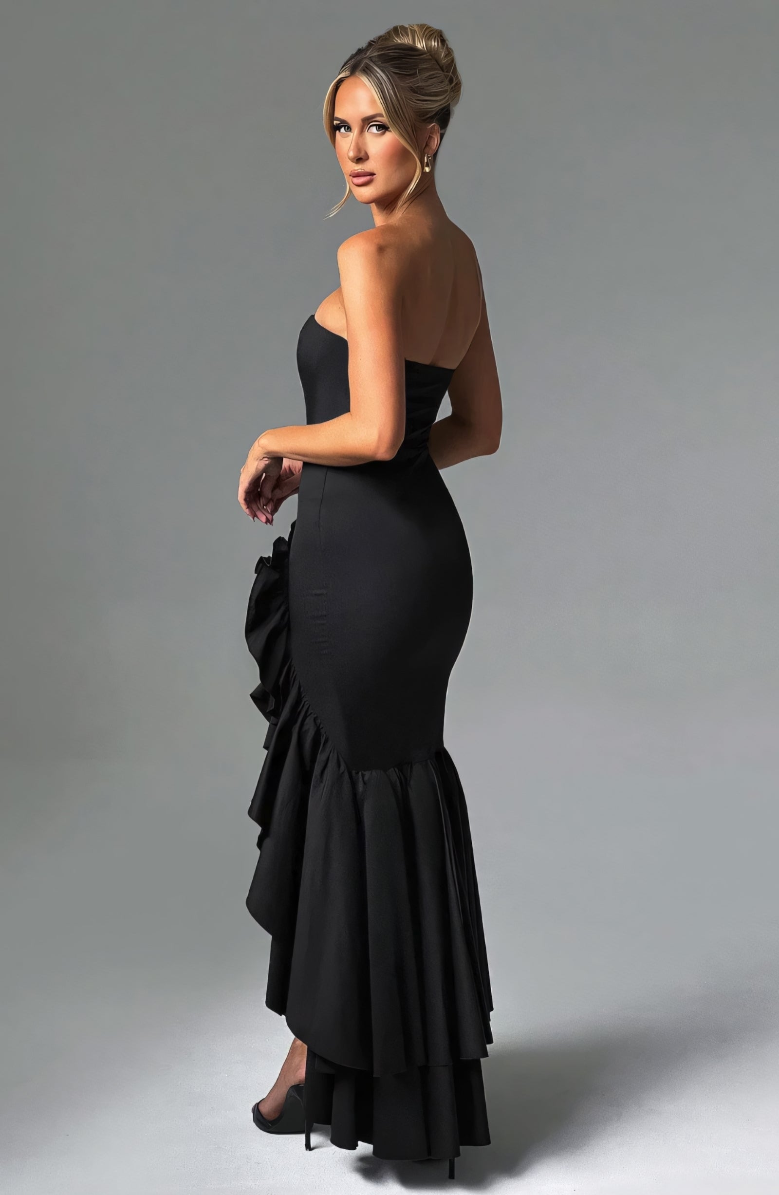 Valoria | Ruffle Maxi Dress