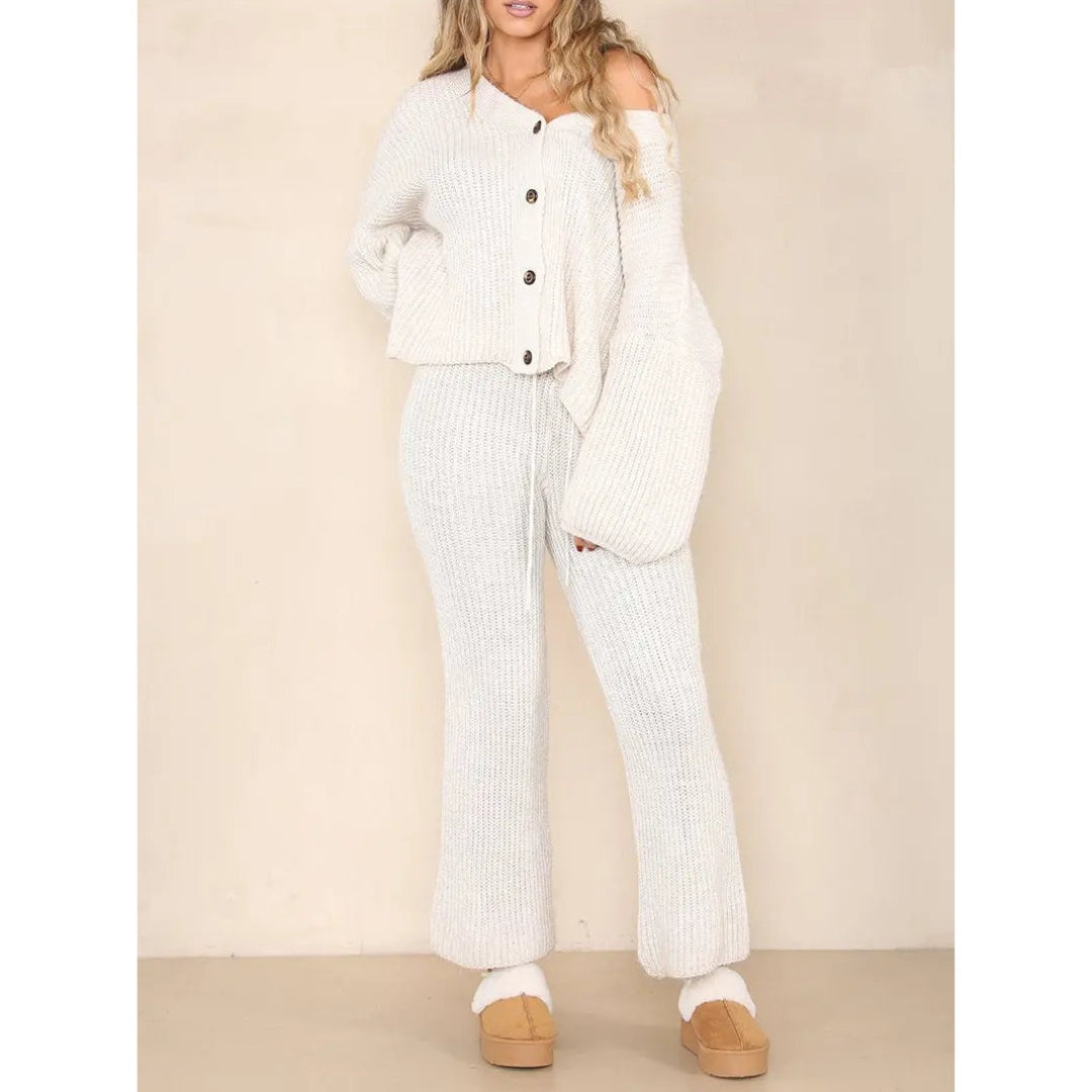 Aurelle | Effortless Knit Lounge Duo Set