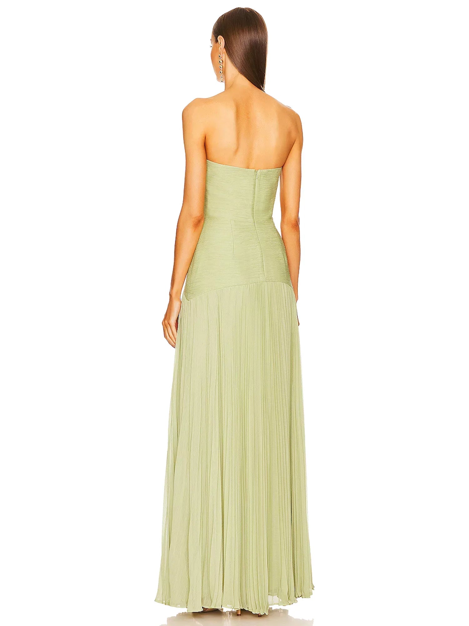 Verde Serenità Maxi Kleid