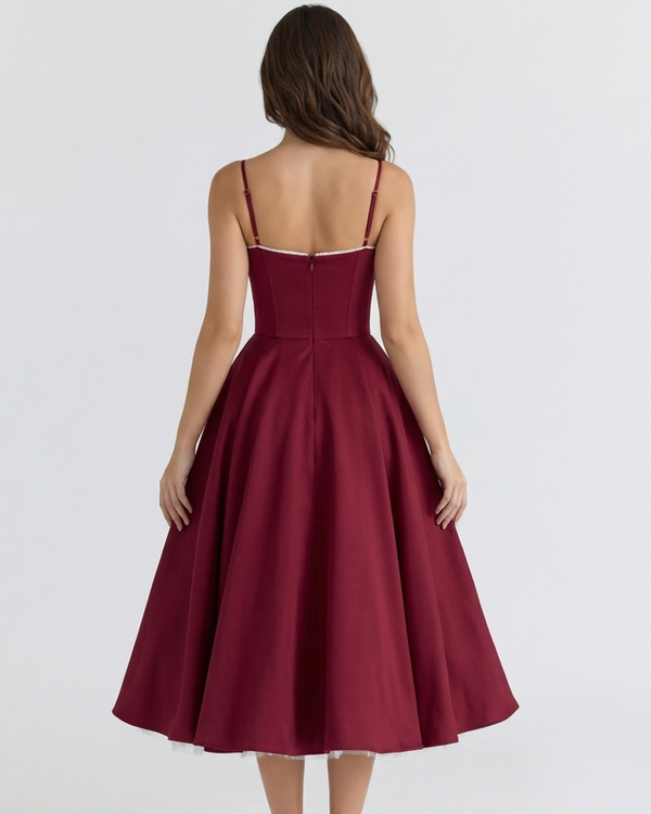 SELARA – Sculpted Oberteil MIDI-KLEID