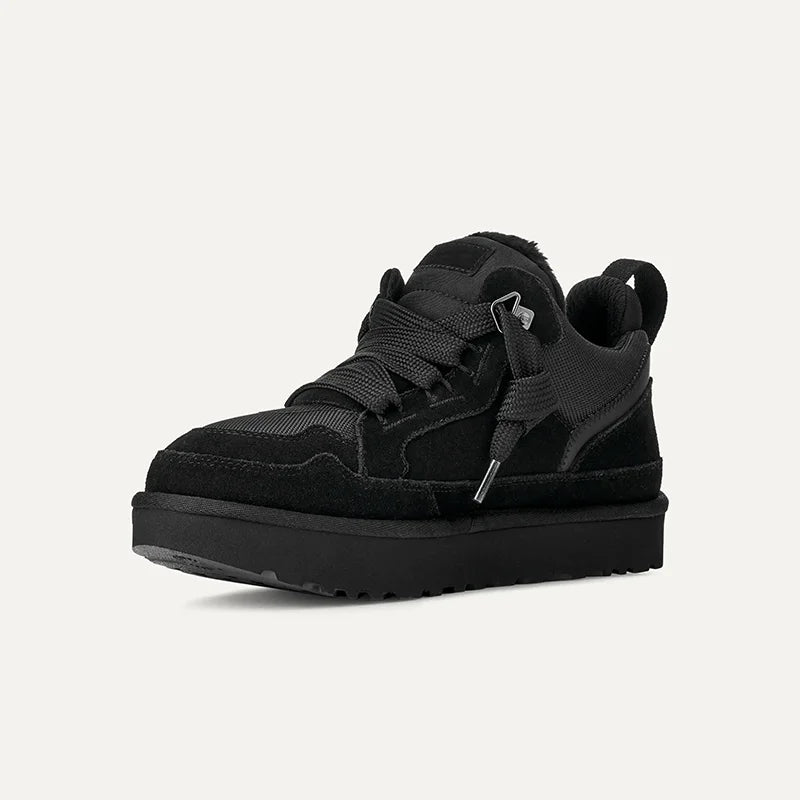 Damen Orthopädische Wildleder-Winter-Sneakers mit Plattformsohle