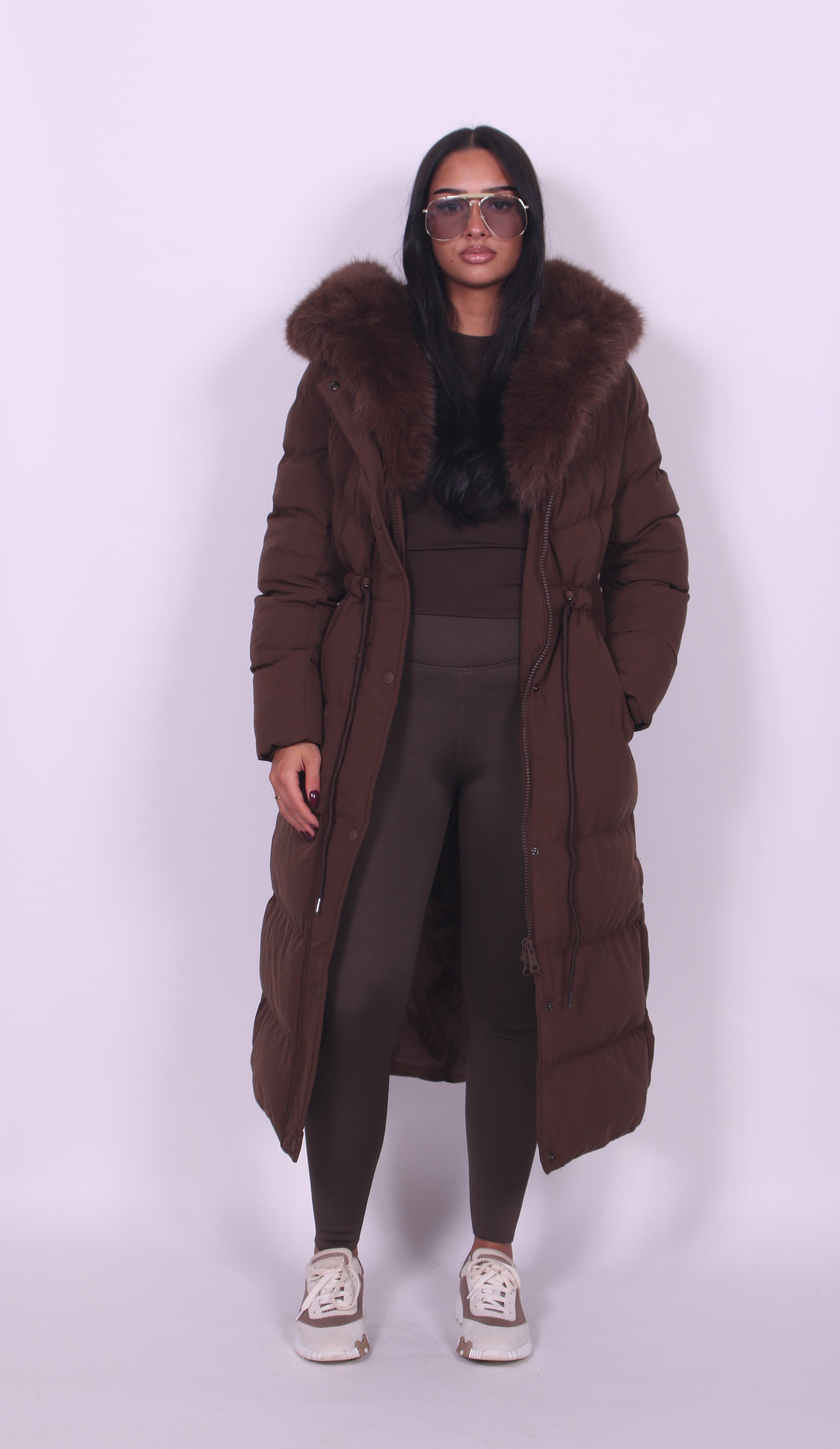 Valeris | Luxe Fur-Trimmed Down Puffer Coat
