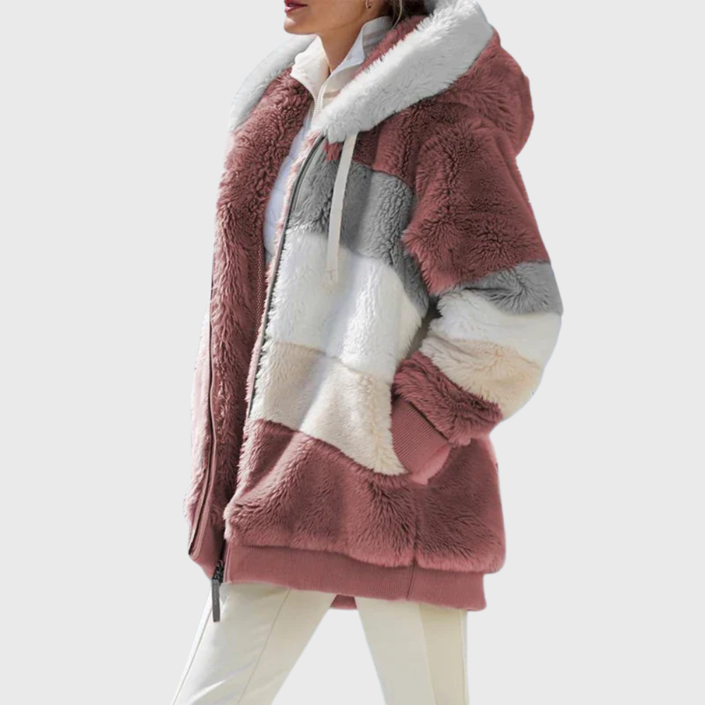 Aurelia | Ultra-warme Patchwork Winterjacke