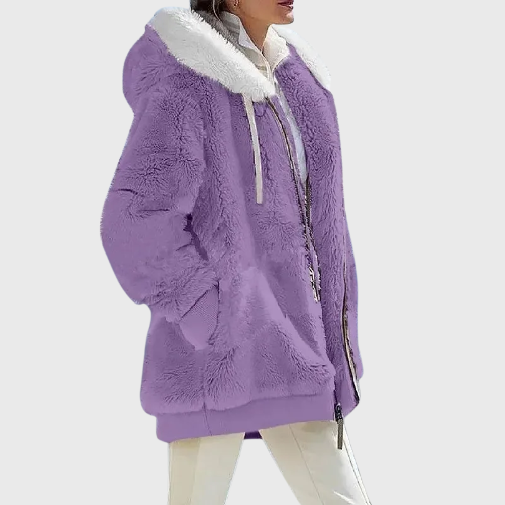 Aurelia | Ultra-warme Patchwork Winterjacke