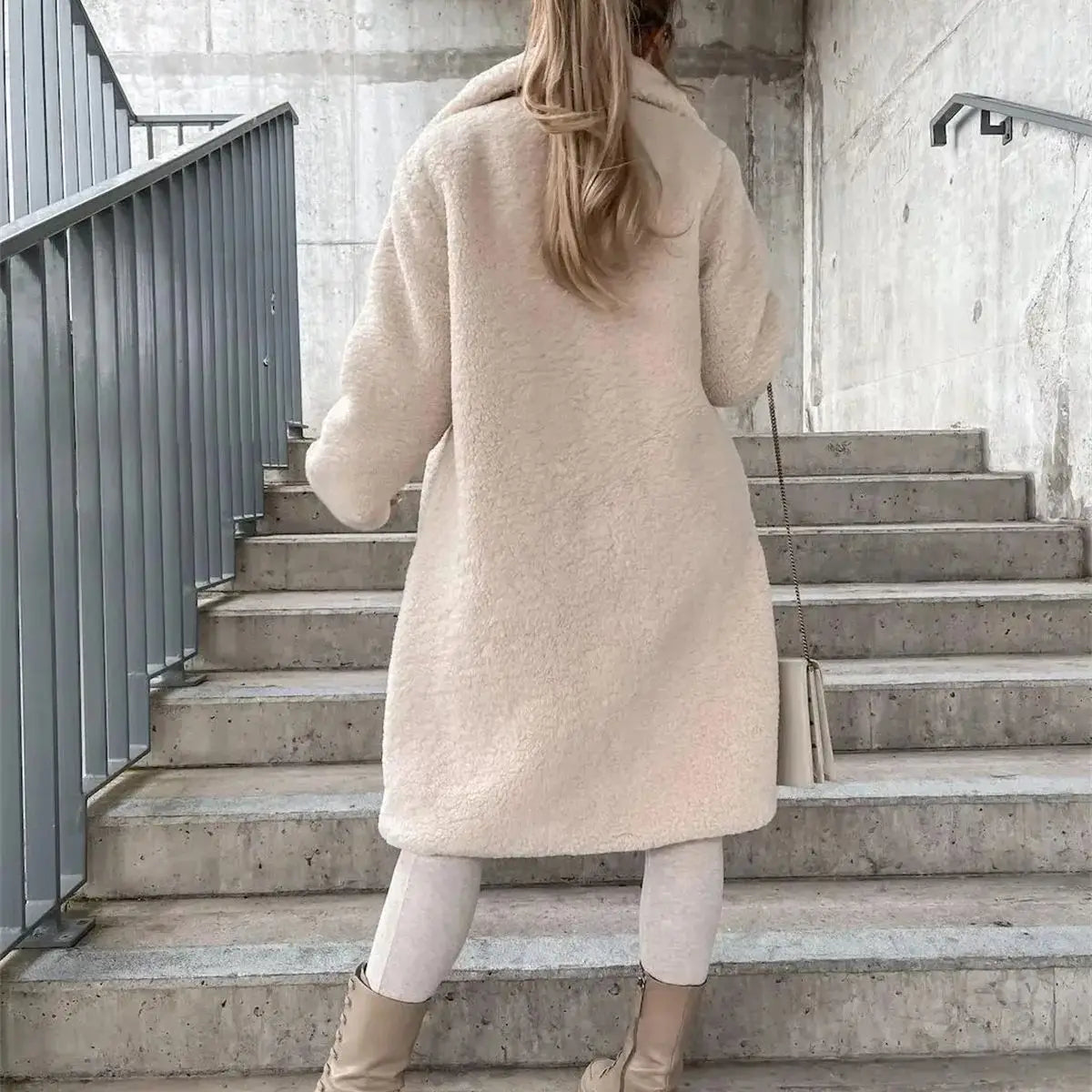 Elowen | Classic Teddy Long Coat