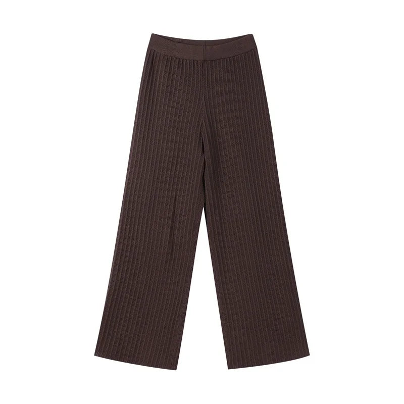 Lyselle | Schickes Strick Cardigan & Hosen Set