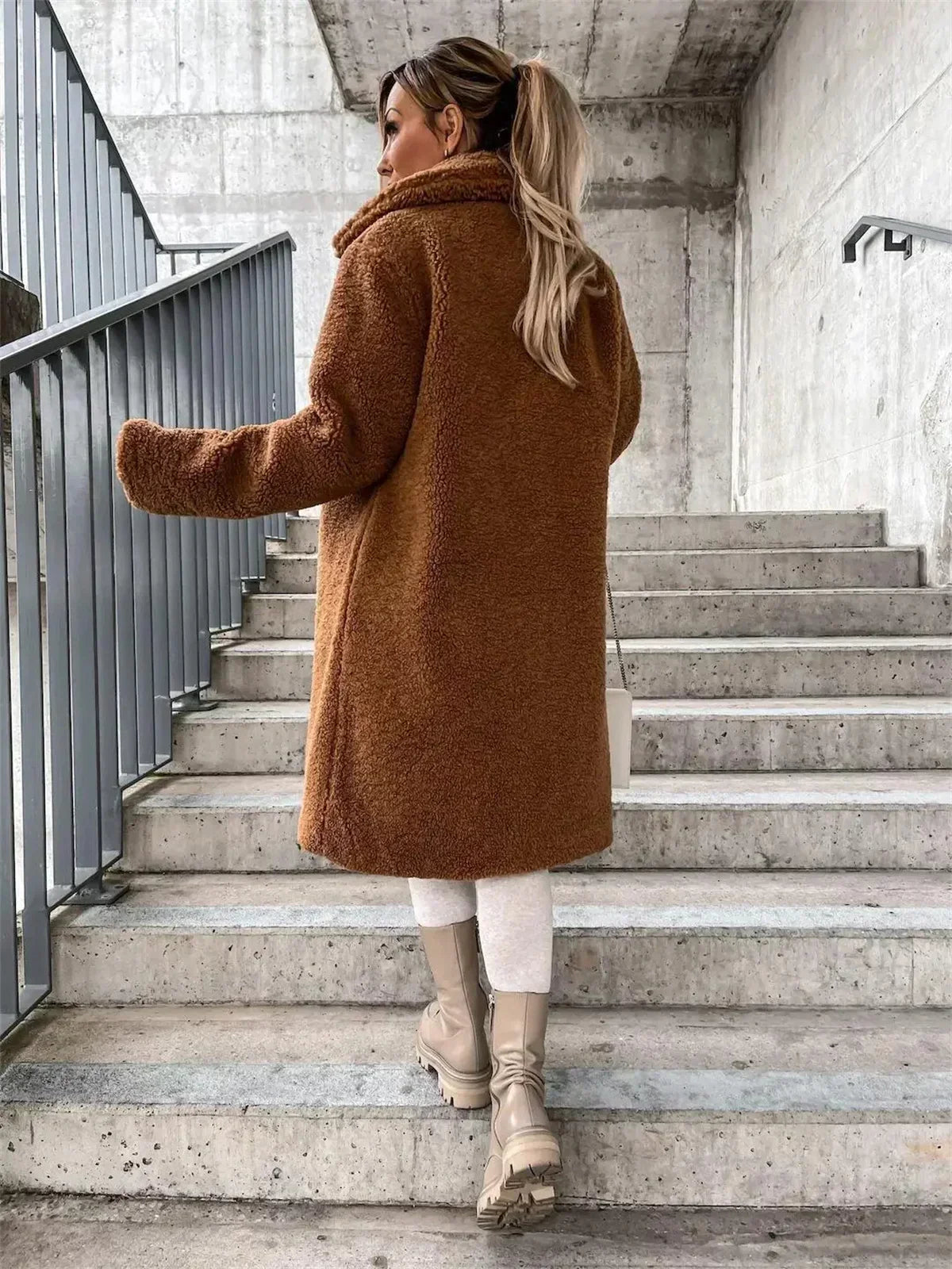 Elowen | Classic Teddy Long Coat