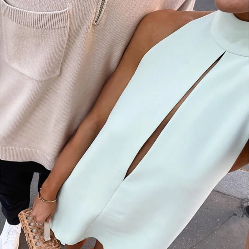 Lyanna Cut-Out Mini-Kleid