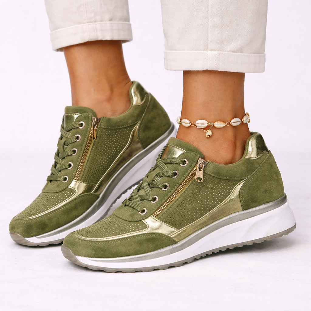 Damen Orthopädische Sneakers – Unterstützender Sitz, Alltagskomfort